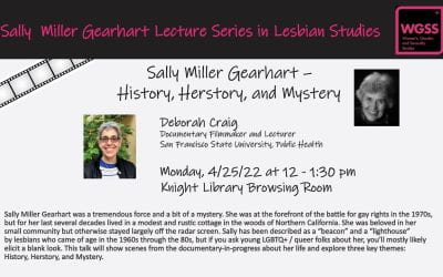 Sally Miller Gearhart – History, Herstory, and Mystery