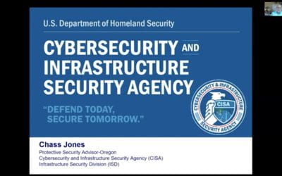 OCRS 21: Chass Jones – “How the Department of Homeland Security can help you.”